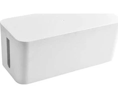 Ag381B Dėžutė laidams paslėpti 40 x 15,5 x 13,5 cm, balta