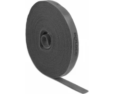 Delock Velcro juosta ant ritinėlio L 10 mx P 15 mm juoda