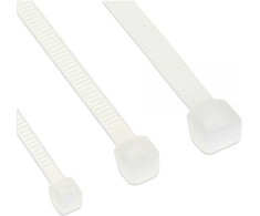 Organizacija InLine Clip juosta Balta 100 vienetų (59964L)