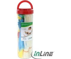 Organizacija InLine Clip juosta Skirtingų spalvų 1000 vienetų (59978A)