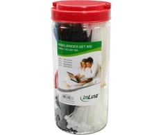 Organizacija InLine Clip juosta Skirtingų spalvų 800 vienetų (59978B)