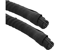 Organizacija InLine ® Savarankiškas uždarymas Vejimasis, juodas, 25mm skersmens, 2m