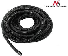 Maclean MCTV-685 B 43133 Kabelio maskavimo dangtelis (8,7 * 10 mm) 3 m juodas spiralinis