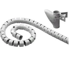 Organizacija MicroConnect Spiralinė vamzdžių Sidabrinis 1 gabalas (CABLEEATER2)