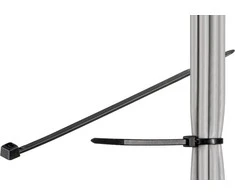 Organizacija MicroConnect Juoda 100 galvų (CABLETIE5)