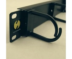 NETRACK 119-001-010-002 Netrack cable organizer,19/1U, juodas