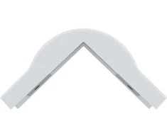 Qoltec išorinis kampas | 76 x 18 mm
