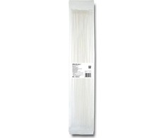 Qoltec Kabelių raiščiai 4,8x500mm, nailoniniai UV, 50vnt, balti