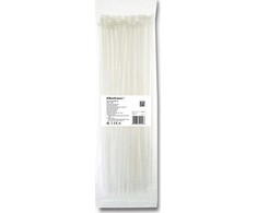 Qoltec saviblokavimo nailoninis kabelių rišiklis 4.8x350 mm baltas 100 vnt