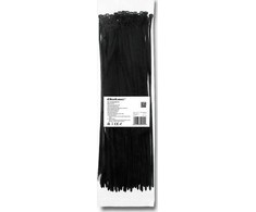 QOLTEC 52210 Zippers Qoltec 4.8 350 100szt nylon UV Juodas