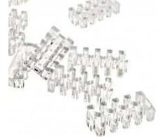 SilverStone SST-PP09, cable comb set, transparent