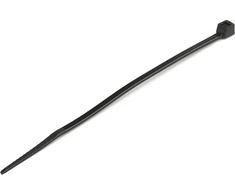 StarTech 1000 PACK 4 CABLE TIES -Juodas/NYLON ZIP TIE WRAPS UL TAA