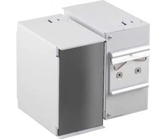 „Techly 109801“ DIN bėgelio jungiamoji panelė 6 SC/LC simplex/duplex adapteriams, be panelės