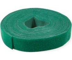 Organizer Value VALUE rzep na rolce, 10 mm, žalia, 25 m