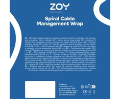 Organizer ZOY Spirala na przewody 1 sztuka 28mm 1.5m