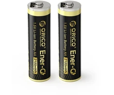 Orico Ličio baterija Ener-G EG5C 1,5 V 2100mWh akumuliatorius AA USB-C 2 vnt.