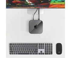 Orico Dėklas na MacMini M4, skaidrus TPU, juoda