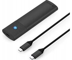 Kietasis diskas Orico PWM2 M.2 NGFF SATA USB-C 5Gb/s Disk Drive – juodos spalvos