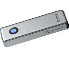 Orico OUM2-G20 M.2 NVME USB-C 3.2 20Gb/s Disk Drive – sidabro spalvos