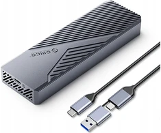 Orico CNM2-G20 M.2 NVME USB-C 3.2 20Gb/s Disk Drive – pilkos spalvos