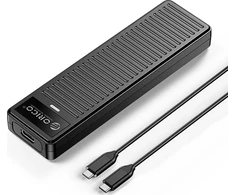 Orico DDM2-C3 M.2 NVME USB-C 3.2 10Gb/s Disk Drive – pilkos spalvos
