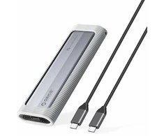 Disko dėžutė Orico AXM2S-G2 M.2 NVME/NGFF USB-C 6Gb/s / 10Gb/s – pilkos spalvos