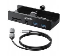 HUB USB Orico 1x SD 1x Micro SD 2x USB-C + 2x USB-A 2.0 3.0 (MH5PMM-10-BK-BP)