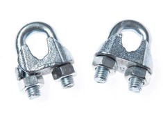 Lyno suspaudiklis Haushalt, ZN, 2DD, 13 mm