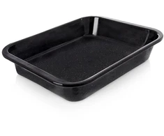Orion Kepimo Forma 41x32x6 cm Emaliuota Geltonai