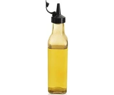 Orion Stiklinis butelis aliejui ir actui 265 ml su dozatoriumi