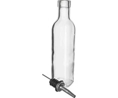 Orion stiklinis butelis aliejui/actui 250 ml su dozatoriumi