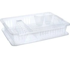 Orion Indų džiovyklė 40x29x8,5 cm, plastikinė su nuimamu padėkliuku