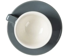 Orion Espresso Gear - Filiżanka do espresso ze spodkiem Peakabrew pilka 90 ml (2702040002)