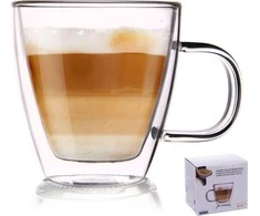 Orion Termo stiklinės 180 ml Dviguba siena Kava Latte