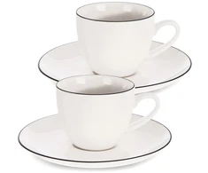Orion Puodeliai su lėkštute 100 ml 2 vnt.