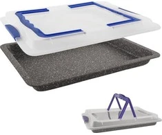 Orion Kepimo forma granitinė 43x29 cm su dangčiu