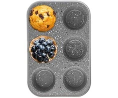 Orion Keksiukų kepimo forma GRANDE Granitinė 6 muffins