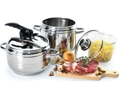 Orion Greitpuodis 3,5+5 l 2 vnt. nerūdijantis plienas