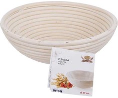Orion duonos tešlos kildinimo krepšelis 1,5kg rotangas