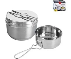 Orion stovyklavimo puodų rinkinys 3 vnt. 1,5 l ir 900 ml