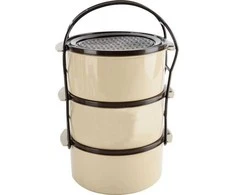 Orion Pietų dėžutė 3 aukštų 4,5 l, plastikinė