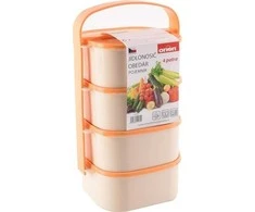 Orion Pietų dėžutė 4 lygių 4x1,15 l