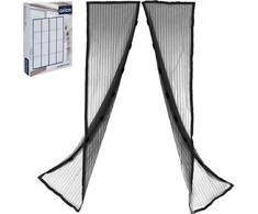 Orion Magnetinis durų tinklelis nuo uodų 212x100 cm juodas su magnetu