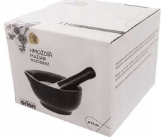 Orion Prieskonių grūstuvė Porcelianas Juoda 12.5 cm