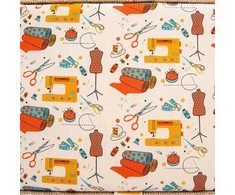 Orion Siuvimo reikmenų dėžutė 30x23x16 cm Spalvingas dizainas