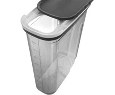 Orion Birių produktų indas 2,7 l su dozatoriumi pilkas