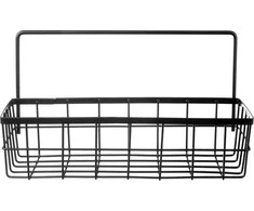 Orion Virtuvės lentyna RADKA 30x10,5x17cm metalinė juoda