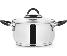 Orion Puodas plienas DALIE 16 cm 1,8 l su stikliniu dangteliu