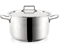 Orion Plieninis puodas ANETT 26 cm, 8,2 l su dangčiu