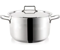 Orion Puodas plienas su dangčiu ANETT 28 cm, 7 l